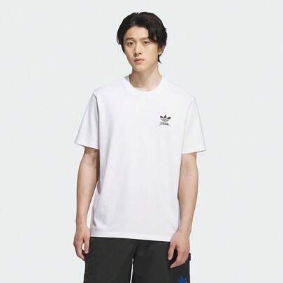 Adidas Originals Áo thun nam tay ngắn GRFX TEE, áo dệt kim không cổ TKD1837