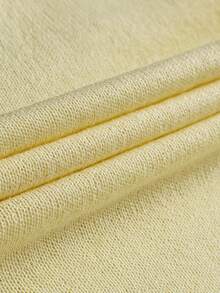 Youweiniel Casual Sheer Long Sleeve Cardigan Knit Top, Women's Elegant Vacation Beach Outerwear For Spring And Summer - Yellow - View 8