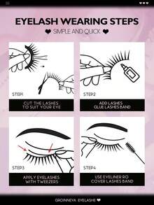 10 filas de pestañas individuales de estilo elfo con rizo C, pestañas postizas lujosas y esponjosas, kit de extensión de pestañas con aspecto natural para un look de anime, perfecto para maquillaje diario y de cita, maquillaje de larga duración para chicas, realza tu encanto, exquisito, para principiantes en la autoapliación - C - Ver 6
