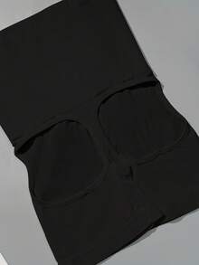 1Pc Women High Waist Shapewear For Tummy Control, Hip Lifting, Postpartum Recovery - Lace Trim Waist Trainer Body Shapers Gym Accessories Belly Slimming Girdles, Lumbar Girdles Belly Slimming Corset - 黑色 - 查看 5