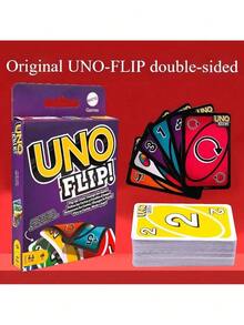 Bộ 3 trò chơi Mattel Ruthless UNO, UNO và Flip Card Game, phù hợp cho bé trai, bé gái và thanh thiếu niên, là món đồ sưu tầm trò chơi giải trí phổ biến trong các bữa tiệc. Món quà sinh nhật tuyệt vời nhất dành cho những người yêu thích trò chơi. - Nhiều màu - Xem 9