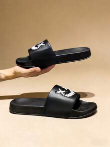 4-Season Slippers, Indoor Household Slippers, Bathroom Slippers, Outdoor Beach Slippers, Pool Slippers, Slippers, Slip-On Slippers - Black - View 3
