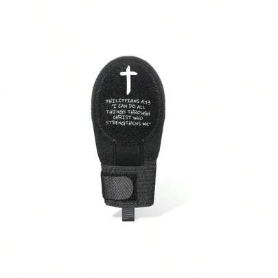 Christian Sliding Mitt Baseball Religious Glove Youth Sliding Mitt Softball Guard Accessories And Protective Gear Left/Right Hands - Adjustable Hand And Wrist
