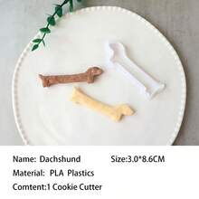 Khuôn cắt bánh quy hình cún con dễ thương, dụng cụ dập bánh quy hình động vật dùng cho bánh yến mạch, bánh sữa, bánh ngọt và món tráng miệng. - Xem 13