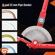 Pipe Bender Plumbers Tool Repair Tool Plumbers Tool Pipe Bender 15mm 22mm - Red - View 2