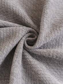 1件装简约雪尼尔沙发套，装饰性沙发保护套，家居装饰，宠物友好，透气，柔软舒适，防滑，防尘，防刮擦，四季皆宜，适用于卧室、客厅、书店、办公室、汽车、俱乐部、派对、1-4人沙发、L型沙发 - 灰色 - 查看 9