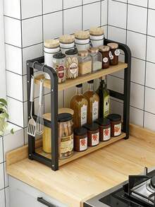 Multifunctional Kitchen Shelf, Kitchen Storage Rack - 2-layer Storage Rack - View 1