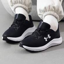 Under Armour Pantofi de alergare fitness casual, ușori și confortabili pentru femei - Negru - Vizualizare 4