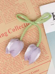 2 chiếc dây buộc rèm cửa sổ thiết kế hình hoa tulip, tua rua rèm cửa phòng khách mới, dải trang trí rèm dệt. - nhiều màu - Xem 12