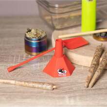 Cone Loader 1, King Size, And Large Cones Easy Pre Roll Packing Toth Funnel And Shovel Fast, Clea And Efficient Cone Filling Accessory (Red) - Red - 查看 4