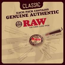 RAW Classic 1-1_4 Pre-Rolled Cones 50 Pack Bundle W_RAW Double Shot 2 Cone Filler 1-1_4 - trắng - Xem 2