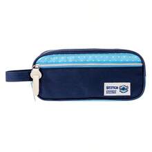 Disney Mickey Mouse Pencil Case, Retro American Style Denim Pencil Box, Minimalist Multi-Function Dirt-Resistant Large Capacity High-Quality Stationery Pouch - Single Piece - View 13