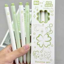 Bộ 4 bút bi gel hình ngôi sao xoay, ruột bút xoay có ngôi sao xanh bật ra khi xoay, văn phòng phẩm hoạt hình dễ thương, sáng tạo dành cho học sinh viết và đánh dấu văn phòng, kiểu dáng bán chạy. - Nhiều màu - Xem 14