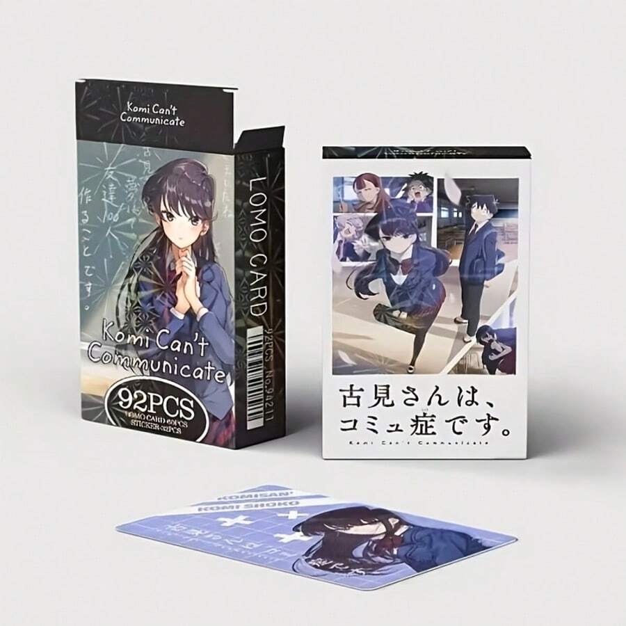 1pc Anime Collector's Card - Koguma-San Has Communication Disorder, Anime Collectible Card, Limited Edition For Valentine's Day, Birthday, Christmas, Halloween Surprise Gift - Multicolor - View 1