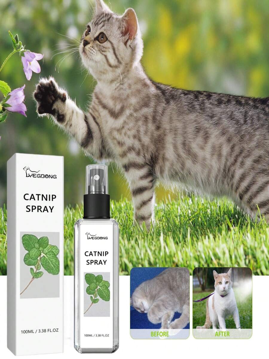 猫薄荷喷雾有助于缓解猫咪焦虑，提升宠物活力和健康。这款猫薄荷喷雾能够有效缓解猫咪焦虑，增强宠物活力，是一款健康护理喷雾。它香味持久，可咀嚼，耐抓挠，并能增强宠物活力。 - 100ml - 查看 1