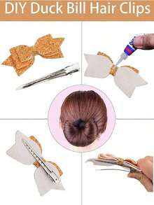 10pcs/20pcs/30pcs/50pcs Women Elegant Y2K Hollow Out Alloy Hair Clips, Purple, 8.8cm/3.46in, Suitable For Daily And Commute Women Hair Accessories Elegant Claw Clips - 銀色 - 查看 10