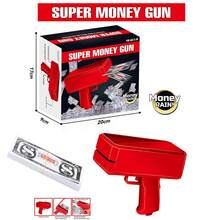 Super Money Gun Toy - Handheld Cash Cannon For Party, Wedding & Birthday, Interactive Atmosphere Prop (Battery Not Included) - 金色 - 查看 6