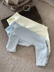 Bodysuit Hewan Peliharaan 4 Kaki Berwarna Polos yang Lembut dan Elastis, Nyaman untuk Dipakai di Rumah, Cocok untuk Anjing & Kucing Kecil dan Sedang - MultiWarna - View 12