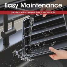 Aujen Silverware Organizer - Expandable Kitchen Drawer Organizer, Adjustable Utensil Organizer, Cutlery Tray For Forks, Knives, Multipurpose Kitchen Organizers And Storage Solution, Black, Medium - ColorA - 查看 6