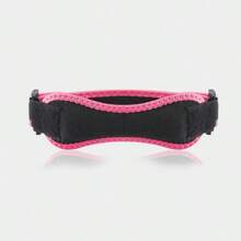 Genouillère de sport en silicone souple et rembourrée, absorbante, avec sangle rotulienne élastique et ajustable (unité) - Noir - Voir 9