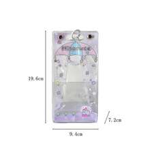 1 chiếc túi đựng xe đẩy hình hoạt hình dễ thương, túi trưng bày và cất giữ búp bê bằng nhựa PVC cotton tối giản, túi chống bụi cho búp bê nhồi bông. - túi đựng đồ - Xem 7