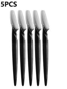 12pcs Women Eyebrow Razor, Facial & Body Hair Trimmer, Shaver, Covered Eyebrow Grooming Mini Beauty Tool Kit - Multicolor - View 10