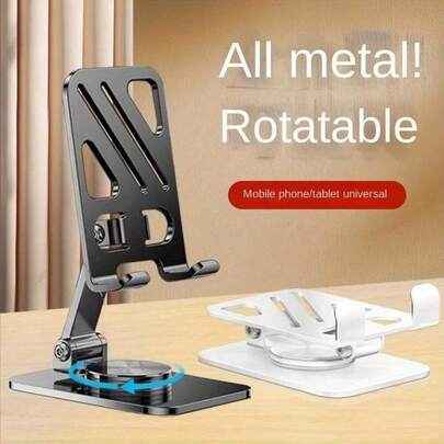 Giá đỡ điện thoại và máy tính bảng để bàn có thể gập lại, điều chỉnh nhiều góc độ, màu ngẫu nhiên, thích hợp cho bàn ăn, văn phòng, trường học, tiệc tùng, năm mới, tình bạn, trao đổi quà tặng, tương thích với 13 ngày lễ.