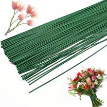20 cái/50 cái/100 cái Dây sắt uốn hoa thủ công màu xanh lá cây, thanh sắt mềm dùng để đỡ cây leo, giá đỡ giàn leo sân vườn có thể điều chỉnh, giá đỡ uốn và tạo hình cây, dây sắt uốn hoa đa năng phù hợp với thân hoa giả, siêu chắc chắn và dễ uốn thành nhiều hình dạng khác nhau, phụ kiện trang trí bó hoa DIY, dụng cụ làm vườn cho Ngày Valentine, Năm mới, Đám cưới, Trang trí Giáng sinh. - màu xanh lá - Xem 6