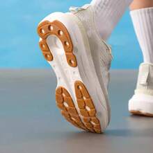 Under Armour W Infinite Pro 女款低帮轻便健身跑步鞋 - 灰綠色 - 查看 6