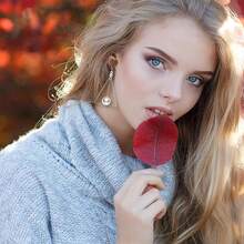 5 Styles Jewelry Making Accessories: Round Teardrop Earring Hoops, Triangle Fan Earrings, Square Geometric Earring Hoops, Jewelry DIY Craft Supplies - Geometric pattern - View 3