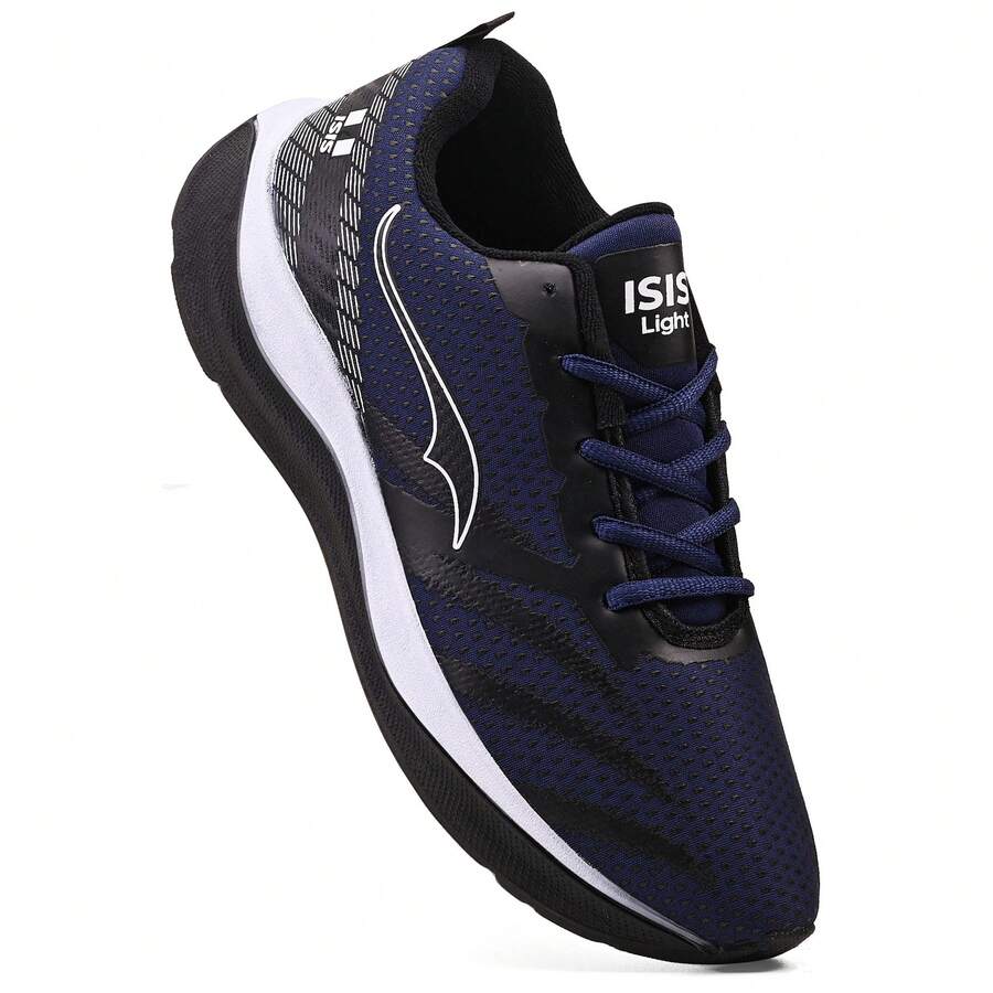 Men's Light B Gym/Walking Shoes - 海軍白 - 查看 1