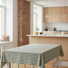 Kiva Plain Color Oilcloth Tablecloth, Stain Resistant, Water Repellent, Sizes From 100x140 To 300x140 Cm And Round 140 Cm - Oilcloth Tablecloth Made In Spain - Available In 10 Colors - 選項 10 - 查看 2