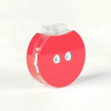 1 件装编织计数器，针数计数器针标记工具塑料编织钩针针法，方便的居家旅行手工工具（透明、红色、蓝色、黄色、绿色、橙色、紫色） - A - 查看 15