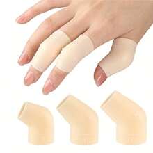 3pcs Silicone Finger Sleeves, Foot Massage Therapist Fingertip Protectors, Finger Joint Protectors - Finger Protectors - View 1