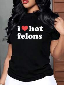 Women T-Shirts - Black - View 1