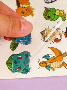 pokemon Bộ 13 miếng dán độc đáo, decal vinyl chống thấm nước dành cho laptop, bình nước, ván trượt, quà tặng cho trẻ em, hình Charizard. - Nhiều màu - Xem 4