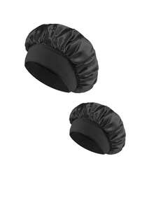Bộ 2 mũ cho mẹ và bé, vành rộng, chất liệu satin mềm mại, co giãn - Mũ ngủ ôm sát bảo vệ tóc, thiết kế siêu mềm mại và thoáng khí. - Nhiều màu - Xem 4