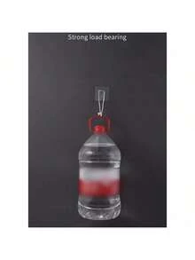 20个防水多用途粘钩 - 易于安装的塑料壁挂支架，适用于路由器、插座、相框、遥控器等 - 厨房、卧室、浴室、办公室家居装饰浴室收纳 - 透明 - 查看 10