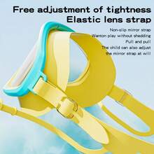 1 Bộ Kính Bơi Chống Sương Mù, Chống Tia UV dành cho Người Lớn, Kính Bơi Tầm Nhìn Rộng, Kính Bơi Trẻ Em Unisex Chống Rò Rỉ - Nhiều màu - Xem 5