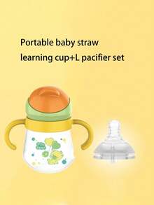 超柔软宽颈螺旋奶嘴，防胀气逼真母乳婴儿安抚奶嘴，必备婴儿用品，最佳婴儿礼物 - 顏色多種 - 查看 5