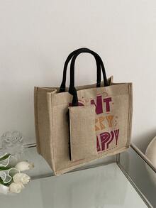 2025 New Arrival Fashion Minimalist Large Capacity Bucket Bag, Casual Tote Bag For Summer - Multicolor - View 11