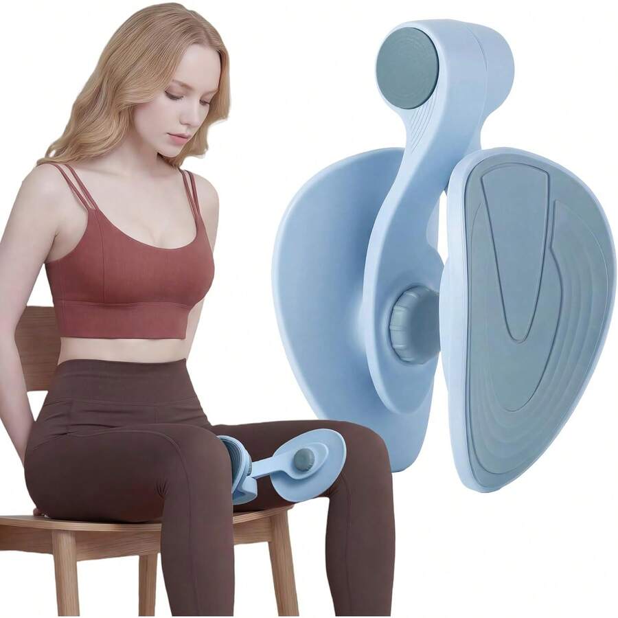 Thigh Exerciser And Toning Device - Blue - View 1