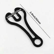 2pcs/Set Shopping Cart Coin Keychain, Supermarket Trolley Unlock Tool, Plastic 3D Material, Reusable For Supermarket Cart Unlock And Release, Compact And Durable Structure, Unlock - Multicolor - View 9