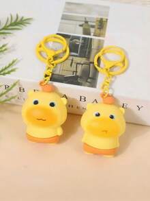 1/4个装优质水鼠毛绒钥匙扣，可爱背包挂件，情侣个性化钥匙圈，女士包包挂饰，汽车钥匙链，适合圣诞节、母亲节、新年、生日、返校季、派对礼物 - 多色2 - 查看 4