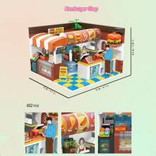 Đồ chơi xếp hình mini - Trang trí phòng bếp, phòng ngủ, phòng học, phòng khách | Xây dựng thế giới của riêng bạn với những khối xếp hình mini | Bộ khối xếp hình nhiều màu sắc dễ thương | Mô hình đồ chơi xếp hình sáng tạo có thể kết nối | Thích hợp để trang trí bàn làm việc văn phòng - Nhiều màu - Xem 6