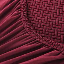 1件提花无扶手椅套，适用于酒店、餐厅、食堂 - 彩色 - 查看 10