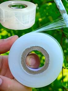 1 Roll Transparent Self-Adhesive Garden Tape - Multi-Purpose Plant Transplanting And Wound Care Tape, Gardening Lover, Garden Tying Knot > Wrapping String - Upgraded Version - View 3