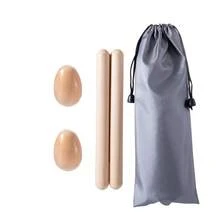 1/2/4/8 Pairs Classical Wooden Castanets Percussion Instrument, 8 Inch Natural Hardwood Rhythm Sticks - Wooden Percussion Instruments - View 11