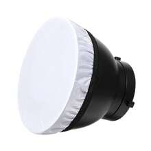 Photography Light Soft White Diffuser Cloth For 7" 180mm Standard Studio Strobe Reflector - Multicolor - View 11