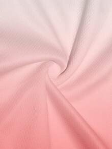 男士火烈鸟印花双层沙滩短裤 - 彩色 - 查看 4